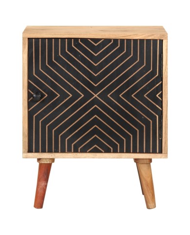 Table de chevet 40x30x50 cm Bois d'acacia massif