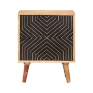 Table de chevet 40x30x50 cm Bois d'acacia massif