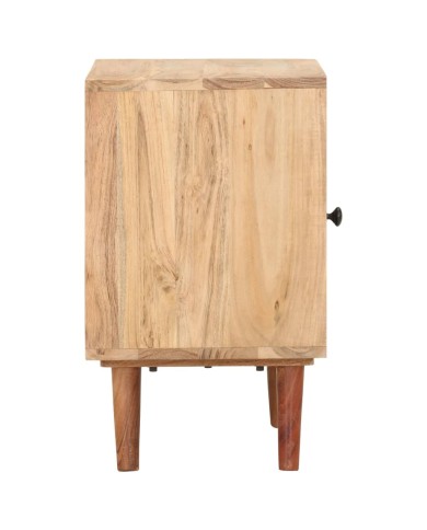 Table de chevet 40x30x50 cm Bois d'acacia massif