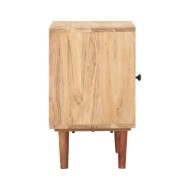 Table de chevet 40x30x50 cm Bois d'acacia massif