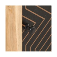 Table de chevet 40x30x50 cm Bois d'acacia massif