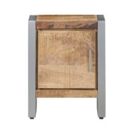 Table de chevet 40x30x50 cm Bois de manguier brut