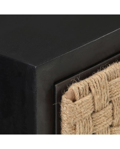 Table de chevet 40x30x50 cm Bois de manguier massif