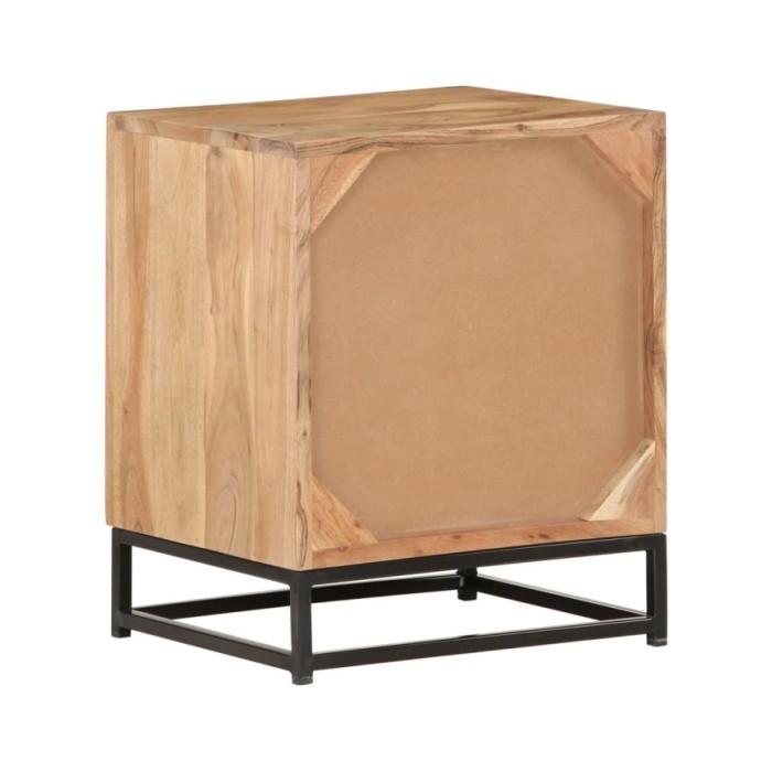 Table de chevet 40x30x50 cm Bois d'acacia massif