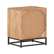 Table de chevet 40x30x50 cm Bois d'acacia massif