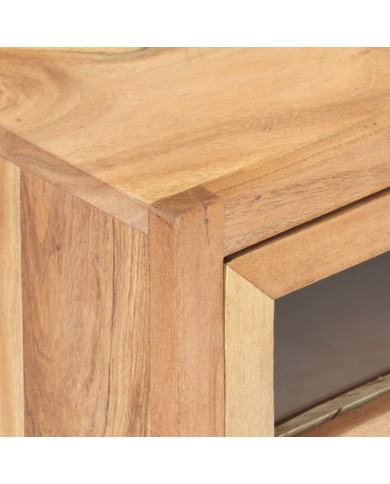 Table de chevet 40x30x50 cm Bois d'acacia massif