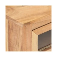 Table de chevet 40x30x50 cm Bois d'acacia massif