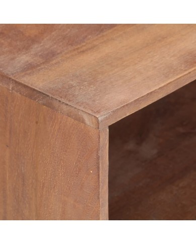 Table de chevet 40x30x50 cm Bois de manguier massif