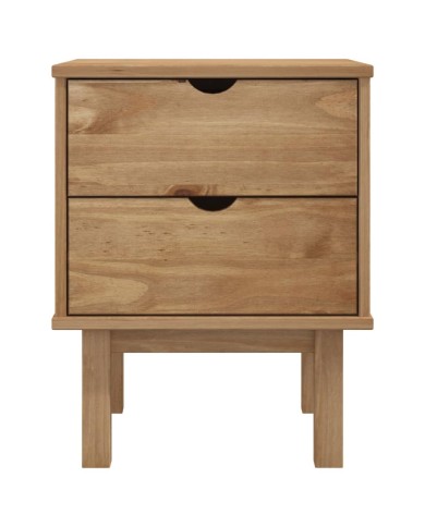 Table de chevet 46x39,5x57 cm Bois de pin solide
