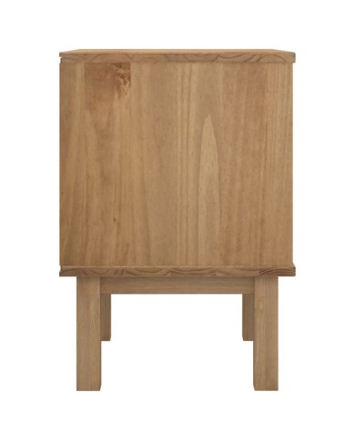 Table de chevet 46x39,5x57 cm Bois de pin solide