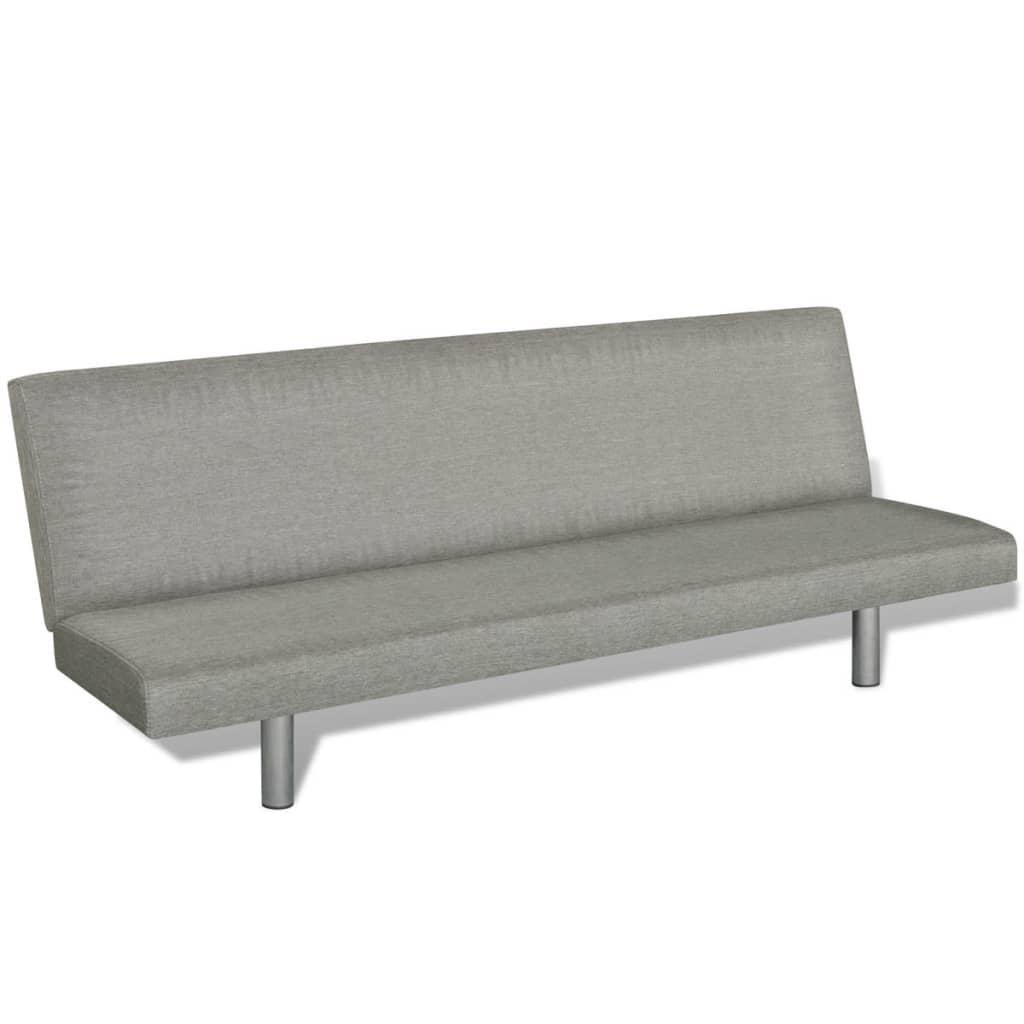  Canapé-lit Gris Polyester
