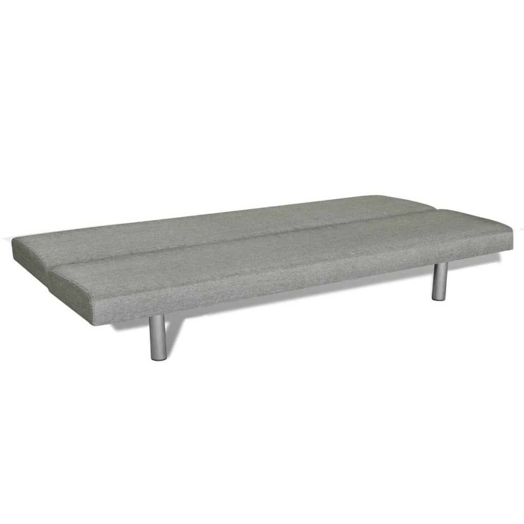  Canapé-lit Gris Polyester