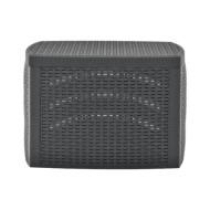 Table d'appoint Anthracite 54x54x36,5 cm Plastique