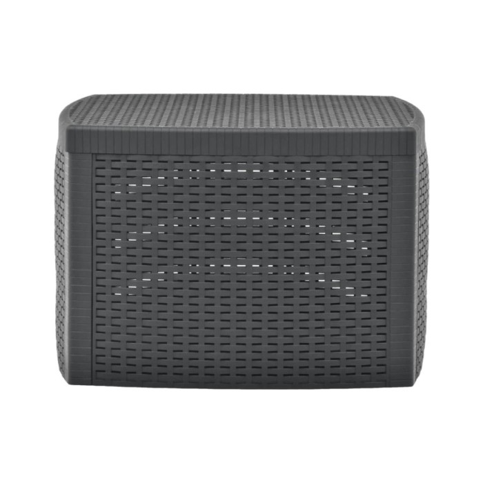 Table d'appoint Anthracite 54x54x36,5 cm Plastique
