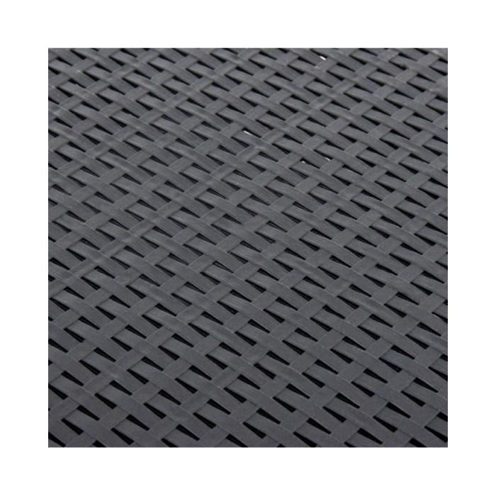 Table d'appoint Anthracite 54x54x36,5 cm Plastique