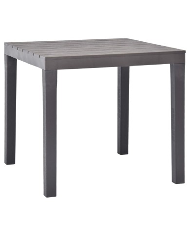 Table de jardin Moka 78x78x72 cm Plastique