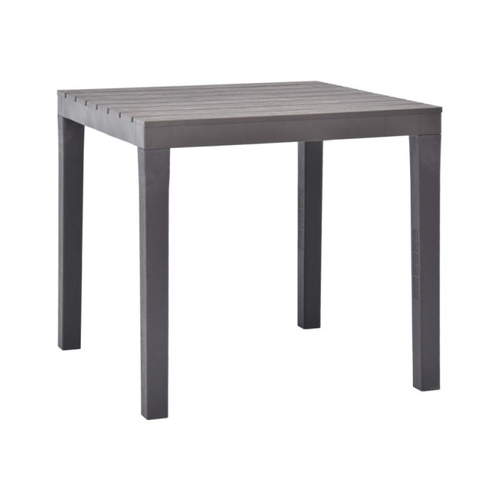 Table de jardin Moka 78x78x72 cm Plastique