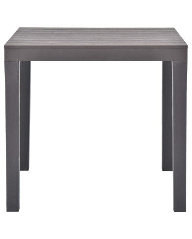 Table de jardin Moka 78x78x72 cm Plastique