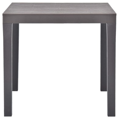 Table de jardin Moka 78x78x72 cm Plastique