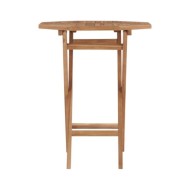 Table pliable de jardin 60x60x75 cm Bois de teck solide