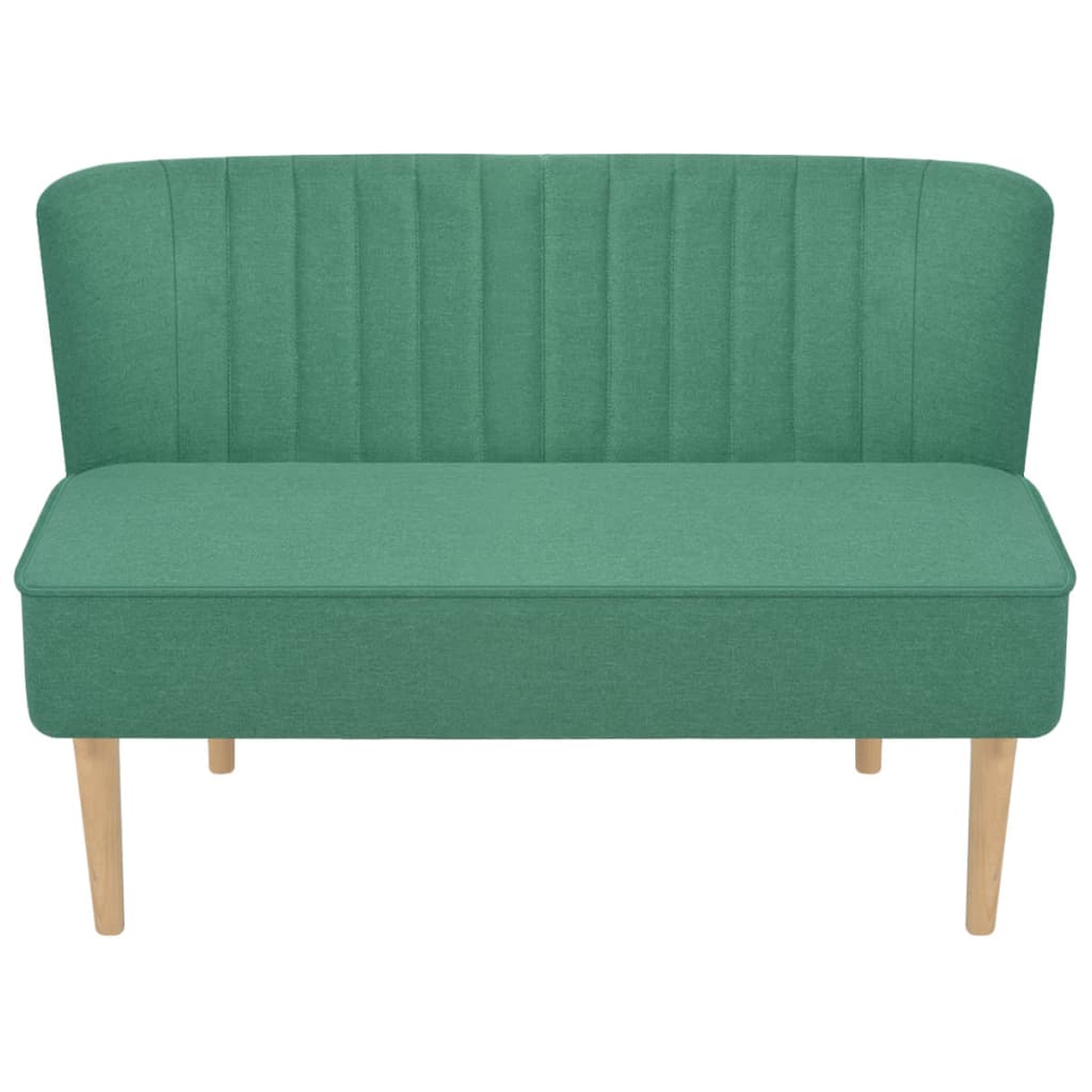  Canapé 117 x 55,5 x 77 cm Tissu Vert