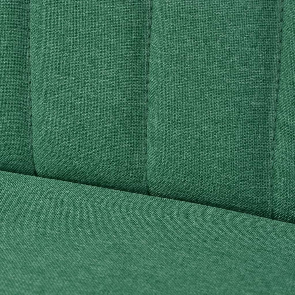  Canapé 117 x 55,5 x 77 cm Tissu Vert