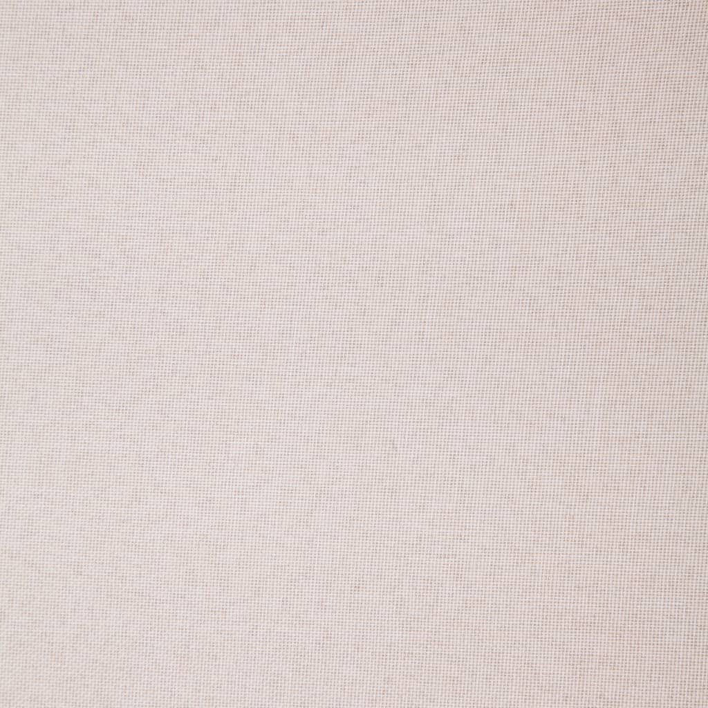  Ensemble de canapé 2 pcs Tissu Crème