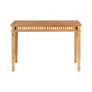 Table à dîner de jardin 120x65x80 cm Bois de teck solide