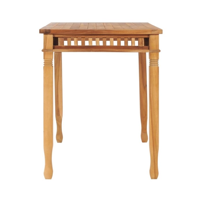 Table à dîner de jardin 120x65x80 cm Bois de teck solide
