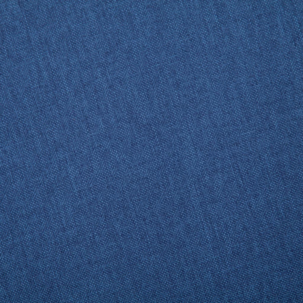  Ensemble de canapé 2 pcs Tissu Bleu