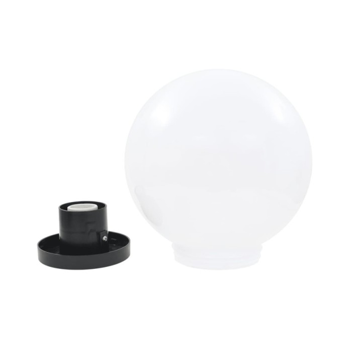 Lampe à LED sous forme de boule 2 pcs Sphérique 25 cm PMMA 