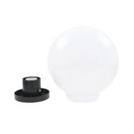 Lampe à LED sous forme de boule 2 pcs Sphérique 25 cm PMMA 