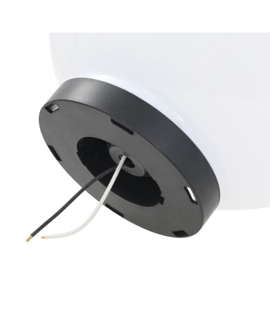 Lampe à LED sous forme de boule 2 pcs Sphérique 25 cm PMMA 