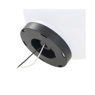 Lampe à LED sous forme de boule 2 pcs Sphérique 25 cm PMMA 