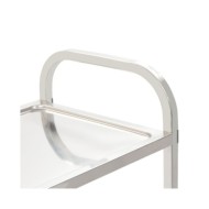 Chariot de cuisine à 3 niveaux 95x45x83,5 cm Acier inoxydable