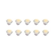 Lampes de sol à LED 10 pcs Blanc chaud