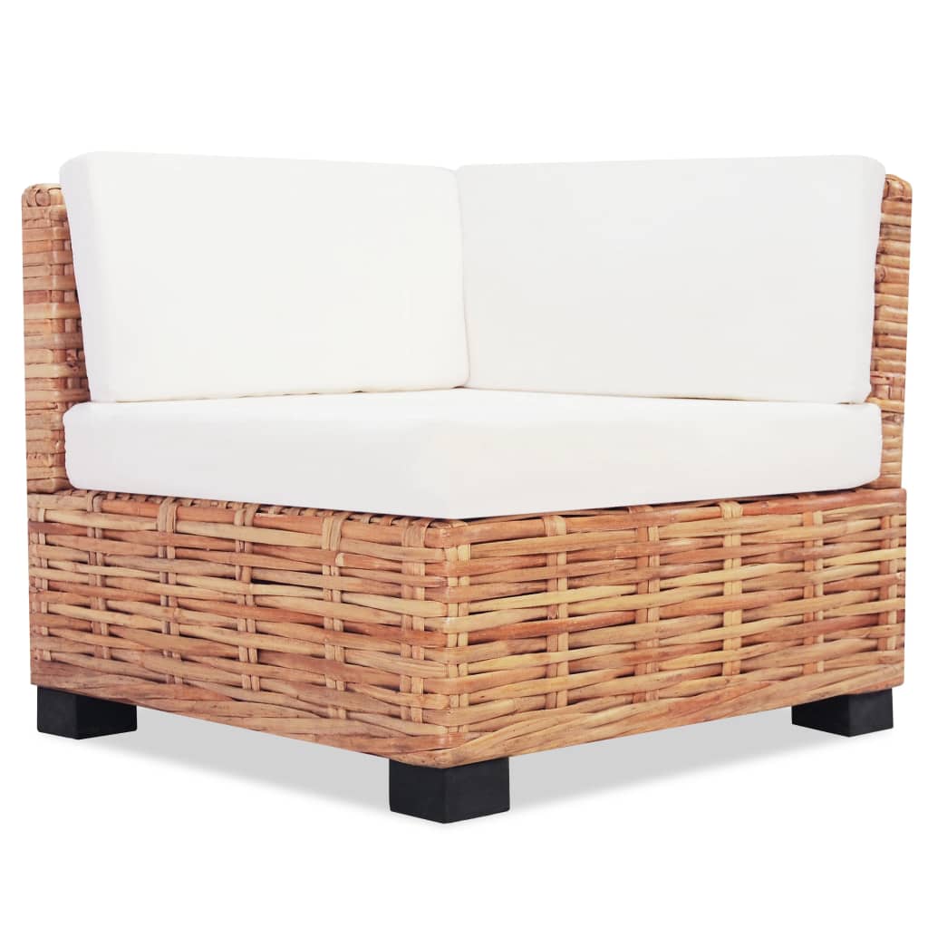  Jeu de canapés 27 pcs Rotin naturel