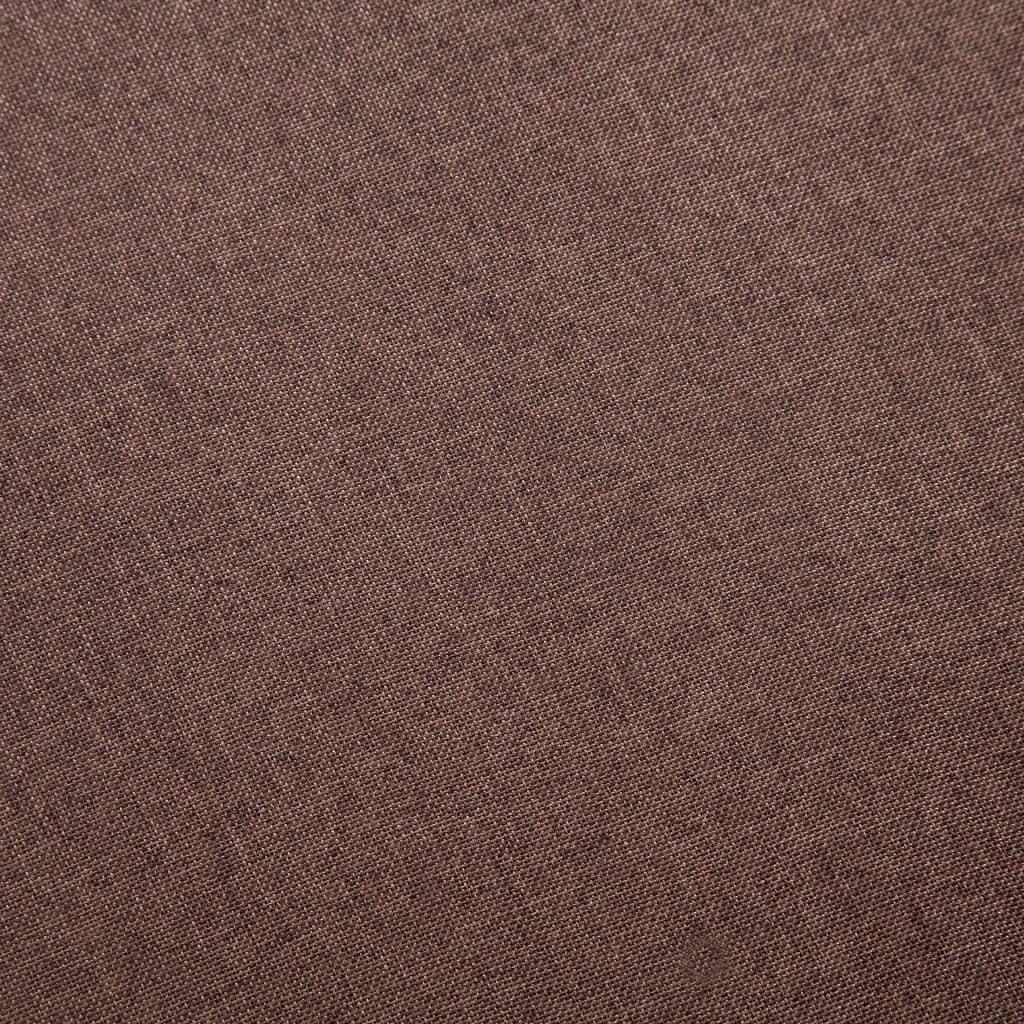  Ensemble de canapé 2 pcs Tissu Marron