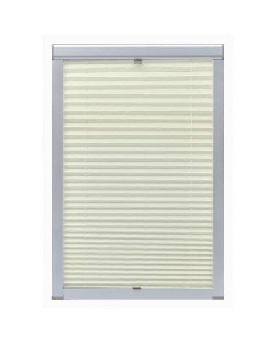 Store plissé Couleur crème SK08