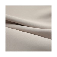 Rideau occultant avec anneaux en métal Beige 290x245 cm