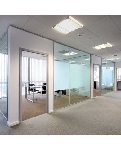 Film autoadhésif d'intimité pour fenêtre Verre laiteux 0,9x10 m