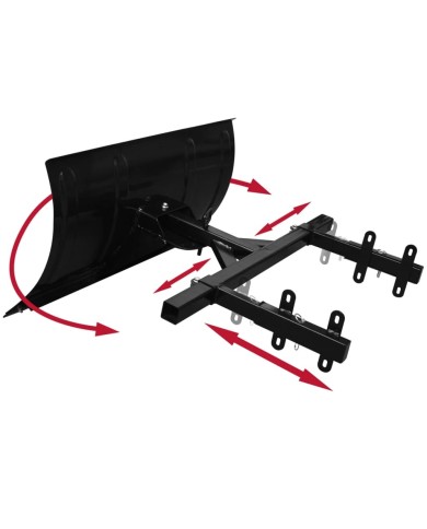 Lame de déneigement pour Souffleuse à neige 80 x 44 cm 