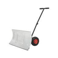 Chasse-neige manuel avec roues 100 x 44 cm