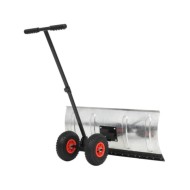 Chasse-neige manuel avec roues 100 x 44 cm