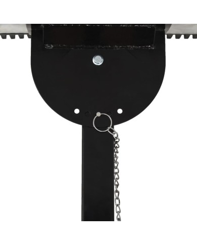 Chasse-neige manuel avec roues 100 x 44 cm