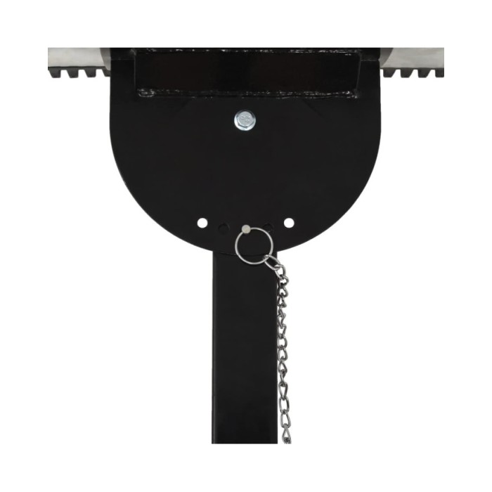 Chasse-neige manuel avec roues 100 x 44 cm