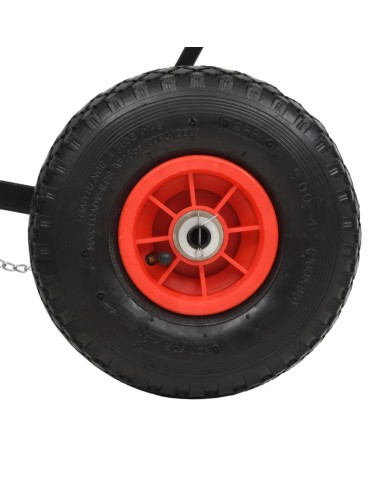 Chasse-neige manuel avec roues 100 x 44 cm