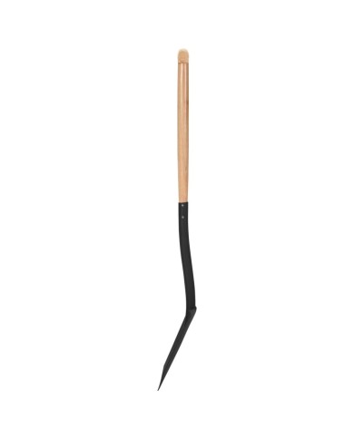 Pelle à pointe de jardin avec poignée en T Acier et bois dur
