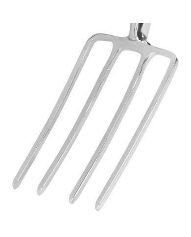 Fourche à creuser de jardin poignée en T Inox et bois de frêne