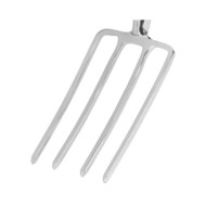 Fourche à creuser de jardin poignée en T Inox et bois de frêne